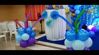 ECR & OMR Birthday Party Decorations | Unter Water theme Decoration | 9092967776