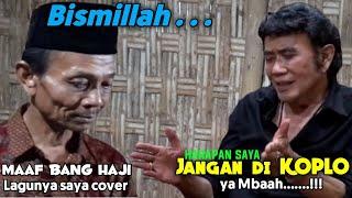 BISMILLAH || H. RHOMA IRAMA's expression when he heard Mbah Yadek's Flute tone || REACTION PARODI