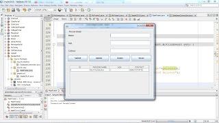 1  Insert Update Delete Select CRUD OPERATION  USING JAVA JDBC Connection