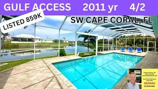 859K GULF ACCESS | SW CAPE CORAL, FL