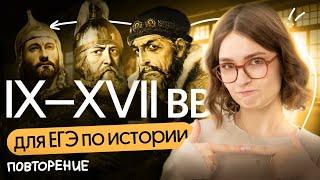 IX–XVII вв. для ЕГЭ по истории 2025 | Вебиум