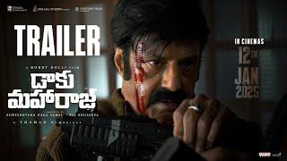 Daaku Maharaaj Theatrical Trailer | NBK, Pragya, Shraddha, BobbyDeol, UrvashiR | Thaman | BobbyKolli