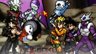 Jotaro, Zamasu, Frieza, Papyrus vs Dio, Goku Black, Cooler, Sans. Epic Tag Team MUGEN JUS