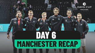 Manchester Day 6 Recap | Davis Cup 2024 Finals Group Stage