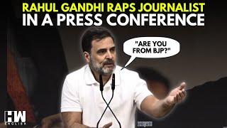 ‘Why Are You Asking BJP’s Questions?’: Rahul Gandhi Gets Furious Over A Journalist | Gautam Adani