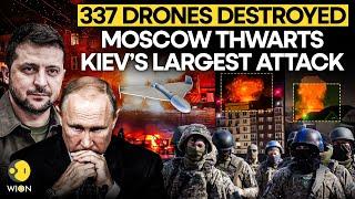 Russia-Ukraine War: Russia Downs 337 Ukrainian Drones Over Russian regions: Defence Ministry | WION