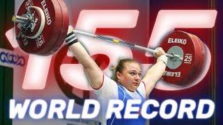 The Strongest Woman   Kashirina's 155kg Snatch