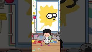 Lisa Simpson Art ️ #toca #tocaboca #tocalifeworld #tocalife #tocaedit #shortsmaschallenge