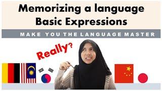 Basic expression is the first step | My language learning method