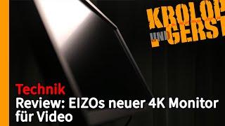 Eizo ColorEdge CS2740: 4K Monitor für Videoschnitt  Krolop&Gerst