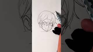 Draw Kirito #short #anime #draw