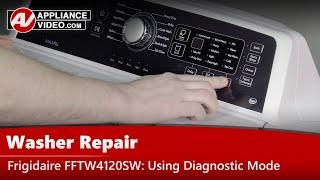 Frigidaire Washer  - Diagnostic Mode, Error Codes & Troubleshooting