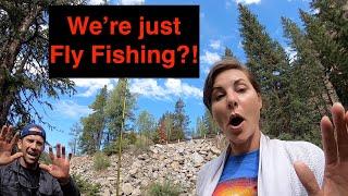 Fly Fishing in the Colorado Rockies?! Caves and Cascades!