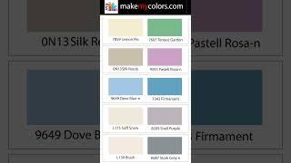 Asian Paints color combinations 150 to 200 #asianpaints #colorcombinations  #colors #bedroomcolors