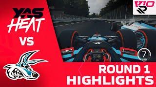 YAS Heat in the V10 R-LEAGUE | ROUND 1 HIGHLIGHTS!!