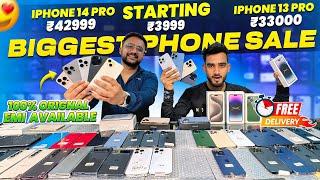 Biggest iPhone Sale Ever | Cheapest iPhone Market  | Second Hand Mobile | Used iPhone Sale