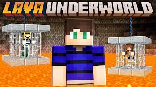 Minecraft but I survive in the LAVA UNDERWORLD