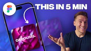 Figma carousel animation in 5 minutes