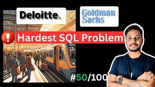 Hardest SQL Interview Questions for Data Analysts | Must Solve Data Science Interviews in 2024! #50