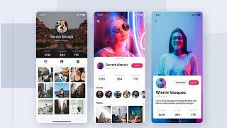 Profile Page UI Flutter | Profile Page UI Design Flutter