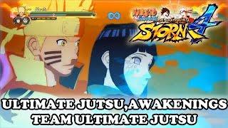 Naruto Ultimate Ninja Storm 4 All Ultimate Jutsus,  Awakenings, Team Ultimate Jutsu [NEW ONLY]