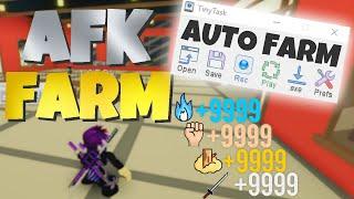 How To AFK FARM In Anime Fighting Simulator ! Free Chakra, Yen, and More! (ROBLOX)