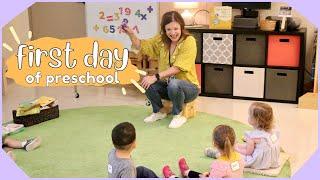 Toddler and Preschool First Day of School