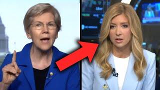 Warren BLASTS Trump Host TO HER FACE On Live TV