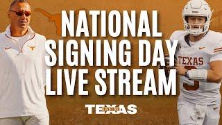 National Signing Day Live Stream | Texas Longhorns 2025 Commits | Potential Flips