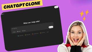 Complete ChatGPT Clone: Build & Test with HTML, CSS, JavaScript (Full Tutorial)