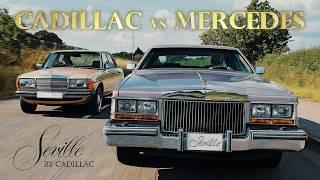 CADILLAC vs. MERCEDES - The Complete History of the Cadillac Seville