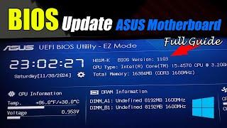 How To Update BIOS On ASUS Motherboard