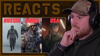 Army Recruitment Ads: China vs Russia vs USA (Royal Marine Reacts)