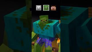 The most epic transformations in Minecraft  @MobsCartoon #minecraft #herobrine #shorts