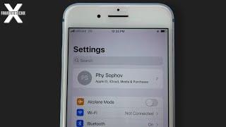 iOS 15 Setting Ui on Jailbroken iOS 14 