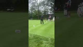 Patrick Reed 2nd Tee Shot US Open Sunday