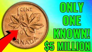 10 EXTREMELY VALUABLE ONE CENT CANADIAN COINS WORTH MONEY - RARE CANADIAN COINS TO LOOK FOR!