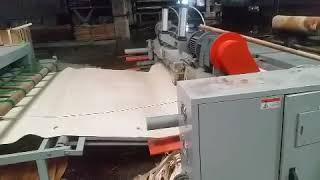 8ft abasia spindleless peeling line veneer stacker wood peeling debarking machine for making plywood