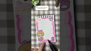 stickers journal | pink 🩷 #shorts #sticker #journal