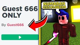 ROBLOX GUEST666 BİLGİLERİMİ ÖĞRENDİ: BİTTİM