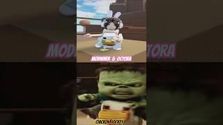 Modinner & Octora | Chicken Jockey #roblox #shorts #modinner