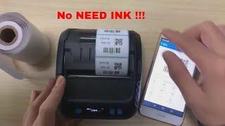 Milestone small Label and Receipt thermal  Printer 80mm For Android