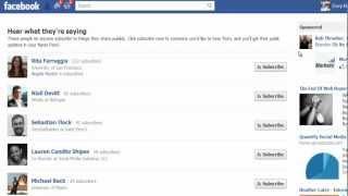 Facebook Subscriptions-by iMacros Geek