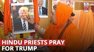 US Elections 2024:Delhi Priests Hold Hawan for Trump's Victory, Citing Support for Hindu Communities