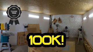 THANK YOU FOR OUR 100K SUBSCRIBERS - Unboxing My 1st YouTube Award Silver Play Button | UWOODWORKER