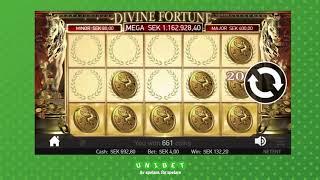 Svensk spelare vinner 1.1 miljoner på Divine Fortune!