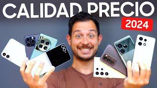 TOP Mejores Móviles CALIDAD PRECIO 2024| NO COMPRES un MOVIL sin ver ESTO!!