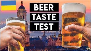 Is UKRAINIAN BEER any good?! || Kyiv Tasty Tours