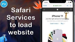 Use Safari Services to load Webpage (Swift 5 / Xcode 11)