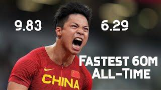 This Asian Man Ran the FASTEST 60m in Human History | Su Bingtian 2012-2021 Metamorphosis 9.83|6.29